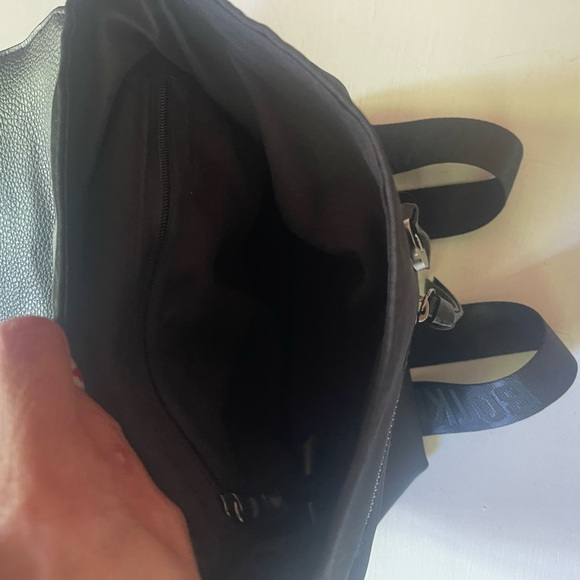 NEW BOTKIER Trigger Nylon Mini Backpack Black Logo Straps $100 - Picture 4 of 4